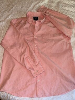 Charles Tyrwhitt Men's Pink Button-Down Shirt